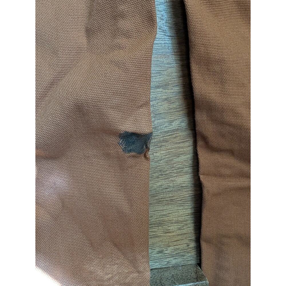 Carhartt Carpenter Pants Womens 4T Brown Canvas Rugged Flex Relaxed BN5113-W NWT - Picture 4 of 6